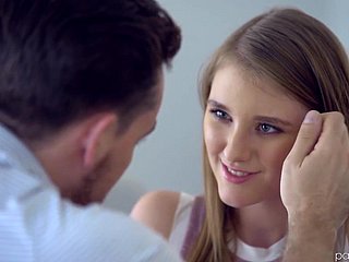 gadis cantik dengan vagina basah ketat mendapatkan menggedor di tempat tidur