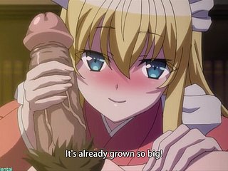 Ongecensoreerde hentai // blonde met perfecte tieten en kont houdt van creampie
