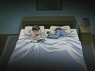 Le bombe degli anime gemevano dolcemente mentre si scoprono i loro vag