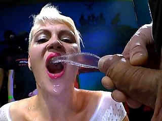 Irregular moms hardcore gangbang pissing good-luck piece