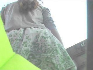 Voyeur Spy Hidden Cam Requital Focus on Upskirt Bucharest Romania 3