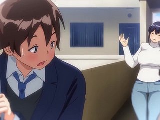 Hentai milf menggoda seorang remaja dan mendapat creampie dari kemaluannya