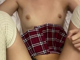 مزیدار اسکول گرل پی او وی ویڈیو کے ساتھ پیار کرنا