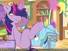 Sundown X RAINBOW Verve X fluttershy
