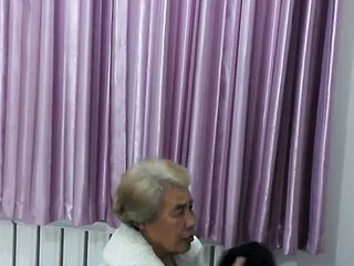 お風呂の中国人おばあちゃん