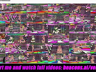 Yuko x Fuyu - crestfallen dance + BDSM trang phục (3D HENTAI)
