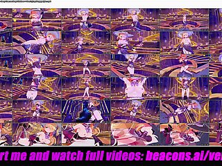 Genshin Onus - Fischl - Seksi Dans Xray Kıyafetleri + Seks Yalan Doggystyle (3D HENTAI)