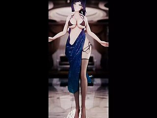 Chap-fallen Anime Asiatin - TikTok Dance (3D HENTAI)