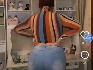 الصينية BBW سميكة بعقب الحمار
