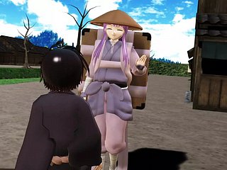 Geile MILF findet einen süßen Jungen zum Ficken (3D HENTAI)