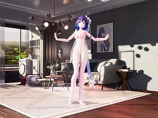 China Cutie Sparking + เปลื้องผ้าทีละน้อย (3D HENTAI)