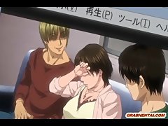 مفلس اليابانية أمي هنتاي gangbanged الساخنة