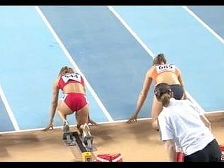 Silne i Beutiful Sportwoman