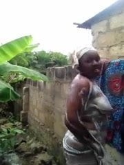 afrikanisches Baby duscht